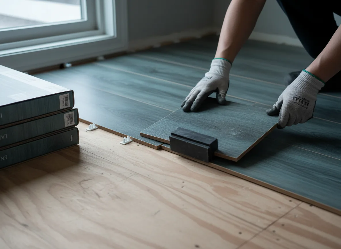 Luxury Vinyl Plank Installation company in Spade, TX